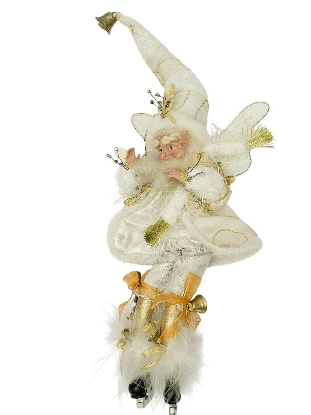 Holiday Collectible Santa Fairy Elf Mark Roberts Christmas Ornament Imperfect